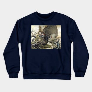 Rip Van Winkle - Arthur Rackham Crewneck Sweatshirt